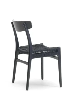 Carl Hansen & Søn Spisebordsstole<CH23 Spisestol, eg hvidolie af Hans J. Wegner