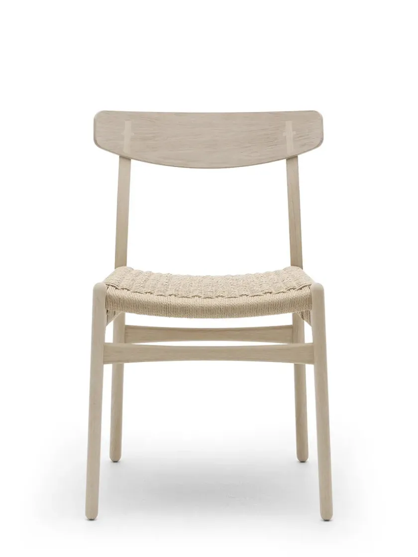 Carl Hansen & Søn Spisebordsstole<CH23 Spisestol, sort eg af Hans J. Wegner