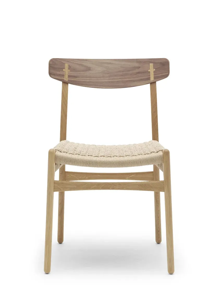 Carl Hansen & Søn Spisebordsstole<CH23 Spisestol, sort eg af Hans J. Wegner
