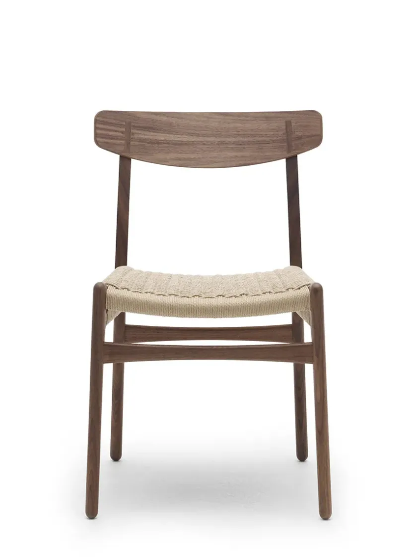 Carl Hansen & Søn Spisebordsstole<CH23 Spisestol, sort eg af Hans J. Wegner