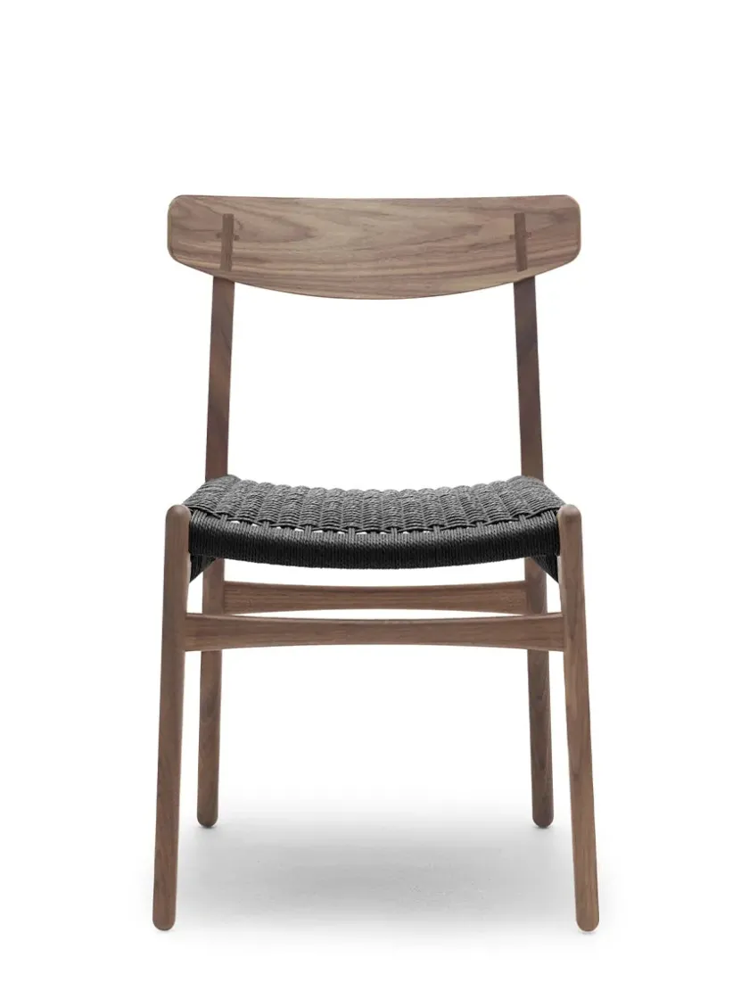 Carl Hansen & Søn Spisebordsstole<CH23 Spisestol, sort eg af Hans J. Wegner