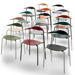Carl Hansen & Søn Spisebordsstole<CH88 Stol af Hans J. Wegner