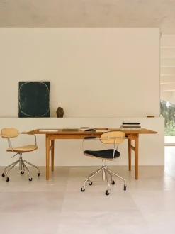 Carl Hansen & Søn Kontorstole<CH621 Swivel stol, eg olie af Hans J. Wegner