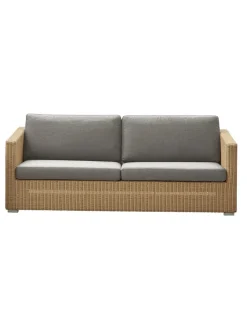 Cane-line Udendørs Loungemøbler<Chester 3-pers Loungesofa fra