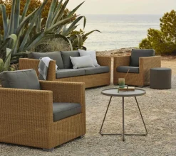 Cane-line Udendørs Loungemøbler<Chester 3-pers Loungesofa fra