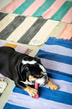 Bongusta Gulvtæpper<Chindi tæppe, 60x90 cm fra