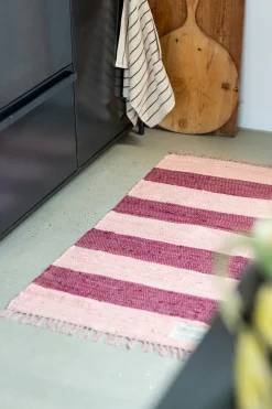 Bongusta Gulvtæpper<Chindi tæppe, 60x120 cm fra