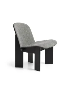 HAY Lænestole<Chisel Lounge Chair m/polstring fra