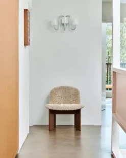 HAY Lænestole<Chisel Lounge Chair m/polstring fra