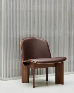 HAY Lænestole<Chisel Lounge Chair m/polstring fra