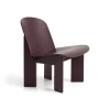 HAY Lænestole<Chisel Lounge Chair u/polstring fra
