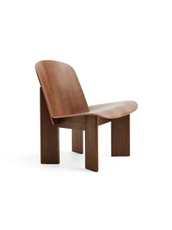 HAY Lænestole<Chisel Lounge Chair u/polstring fra