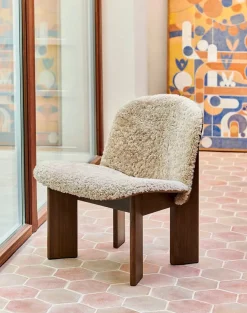 HAY Lænestole<Chisel Lounge Chair u/polstring fra