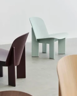 HAY Lænestole<Chisel Lounge Chair u/polstring fra