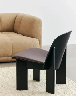 HAY Lænestole<Chisel Lounge Chair u/polstring fra
