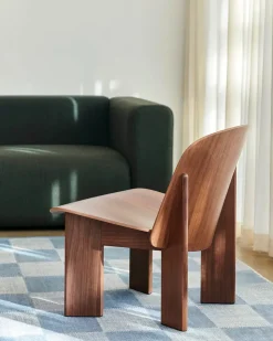 HAY Lænestole<Chisel Lounge Chair u/polstring fra