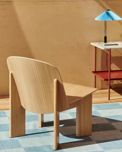 HAY Lænestole<Chisel Lounge Chair u/polstring fra