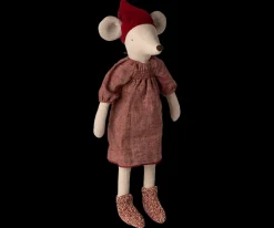 Maileg Nisser<Christmas mouse, Julemus Maxi Pige fra 2025