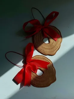 Blåmst Juletræspynt<Christmas Vaniljekrans Ornament fra