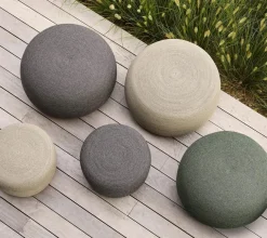 Cane-line Udendørs Loungemøbler|Havestole<Circle Fodskammel, lille fra