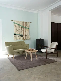 House of Finn Juhl Gulvtæpper<Cirkel Tæppe, ufarvet af Finn Juhl