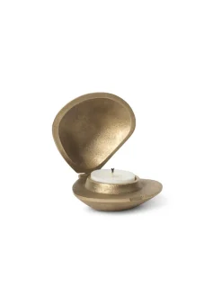 Ferm Living Lysestager<Clam Candle Holder fra