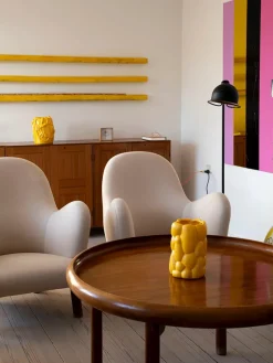 raawii Vaser<Cloud Vase, freesia yellow fra