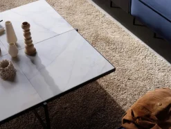 Handvärk Sofaborde<Coffee Table 90, grøn marmor fra HANDVÄRK