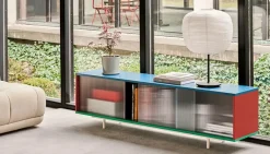 HAY Skænke<Colour Cabinet, medium med glasdøre fra