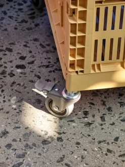 Børn HAY Opbevaring På Børneværelset<Colour Crate hjul, large 4 stk. fra