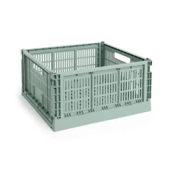 Børn HAY Opbevaring På Børneværelset|Opbevaring<Colour Crate Large Square, Sage green fra