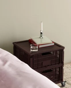 Børn HAY Opbevaring På Børneværelset|Opbevaring<Colour Crate Large Square, Sage green fra