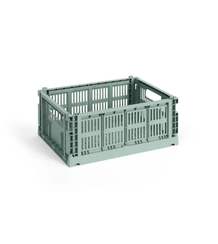 Børn HAY Gaver Til Ham|Opbevaring På Børneværelset<Colour Crate Medium, Dark green fra