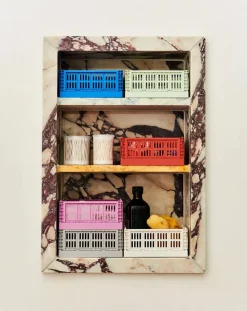 Børn HAY Gaver|Gaver Til Børn<Colour Crate Mini 2 Stk., light grey fra