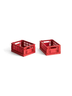 Børn HAY Gaver|Gaver Til Børn<Colour Crate Mini 2 Stk., red fra