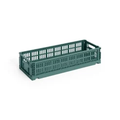 Børn HAY Gaver|Gaver Til Børn<Colour Crate Mini Oblong, Dark green fra