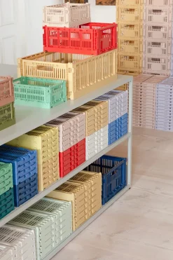 Børn HAY Gaver|Gaver Til Børn<Colour crate S, mix dusty yellow fra