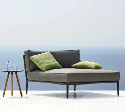 Cane-line Udendørs Loungemøbler<Conic Daybed Modul inkl. Hyndesæt fra