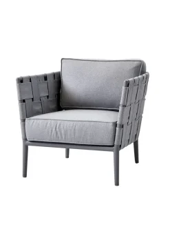 Cane-line Udendørs Loungemøbler|Havestole<Conic Loungestol inkl. Hyndesæt fra