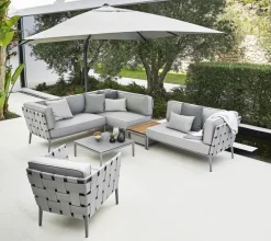 Cane-line Udendørs Loungemøbler|Havestole<Conic Loungestol inkl. Hyndesæt fra