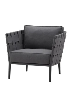 Cane-line Udendørs Loungemøbler|Havestole<Conic Loungestol inkl. Hyndesæt fra