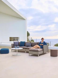 Cane-line Udendørs Loungemøbler<Connect Chaiselong, venstre fra