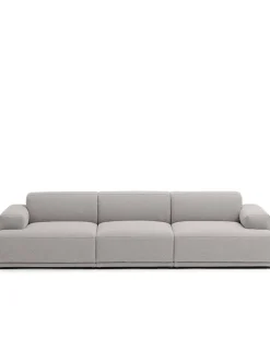 Muuto Sofaer<Connect Soft Modular 3 pers. sofa, kombination 1 fra