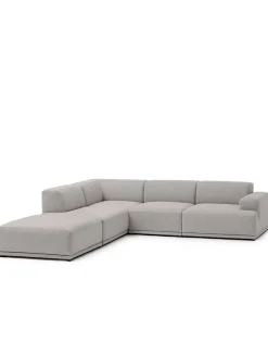 Muuto Sofaer<Connect Soft Modular hjørnesofa, kombination 1 fra