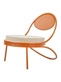 GUBI Lænestole<Copacabana Lounge Chair, international orange fra