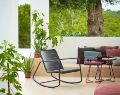 Cane-line Udendørs Loungemøbler|Havestole<Copenhagen Gyngestol fra