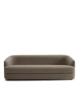 New Works Sofaer<Covent Sofa Deep 3 Seater, dark taupe fra