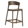 Muuto Barstole<Cover Counter Stool, stained dark brown fra