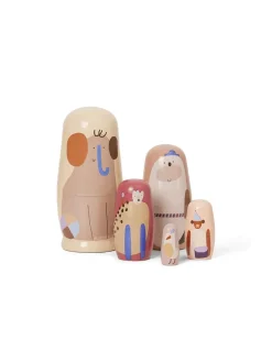 Børn Ferm Living Legetøj<Critter Nesting Dolls fra