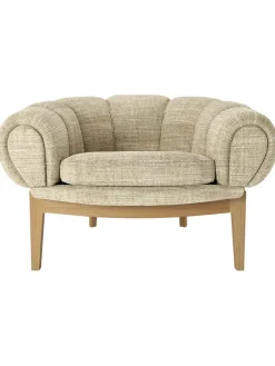 GUBI Lænestole<Croissant Lounge Chair, fabric fra